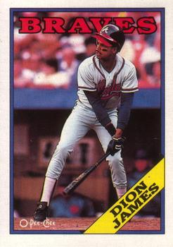 1988 O-Pee-Chee Baseball Cards 082      Dion James